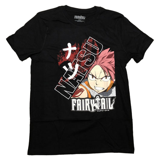 Fairy Tail Natsu Kanji Anime Adult T-Shirt - clothing by TeeHivey.com