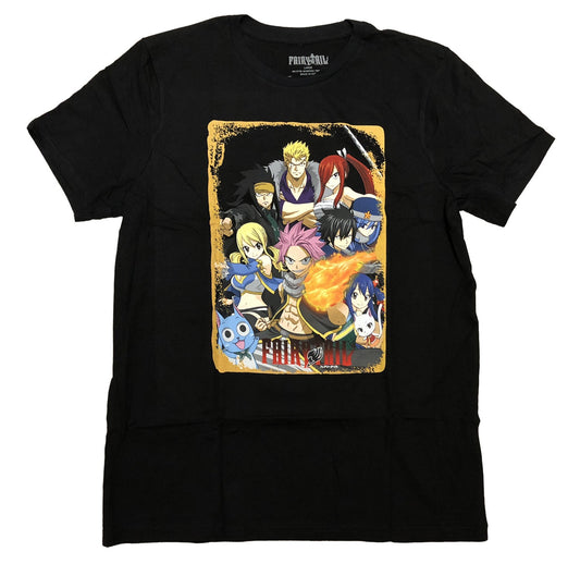 Fairy Tail Season 7 Group Anime Adult T-Shirt - clothing by TeeHivey.com