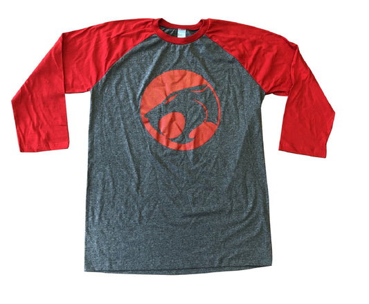 Thundercats Symbol 80's Cartoon Adult Baseball Raglan Shirt - clothing by TeeHivey.com