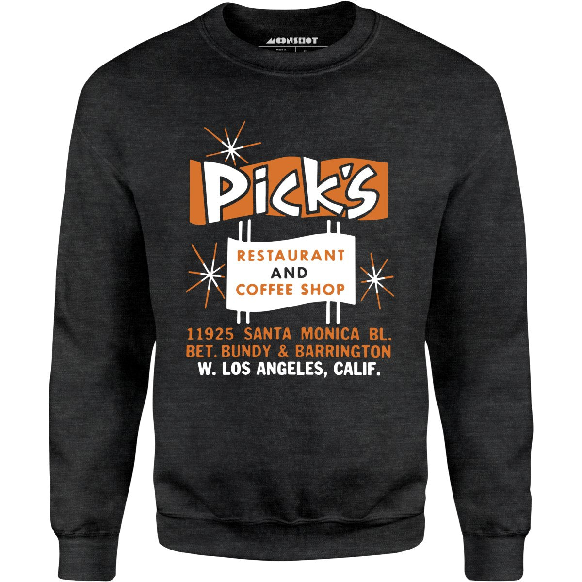 Pick's - Los Angeles, CA - Vintage Restaurant - Unisex Sweatshirt