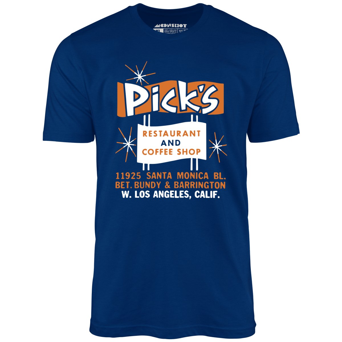 Pick's - Los Angeles, CA - Vintage Restaurant - Unisex T-Shirt