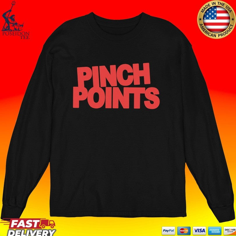 Pinch Points New Red Logo T-shirt