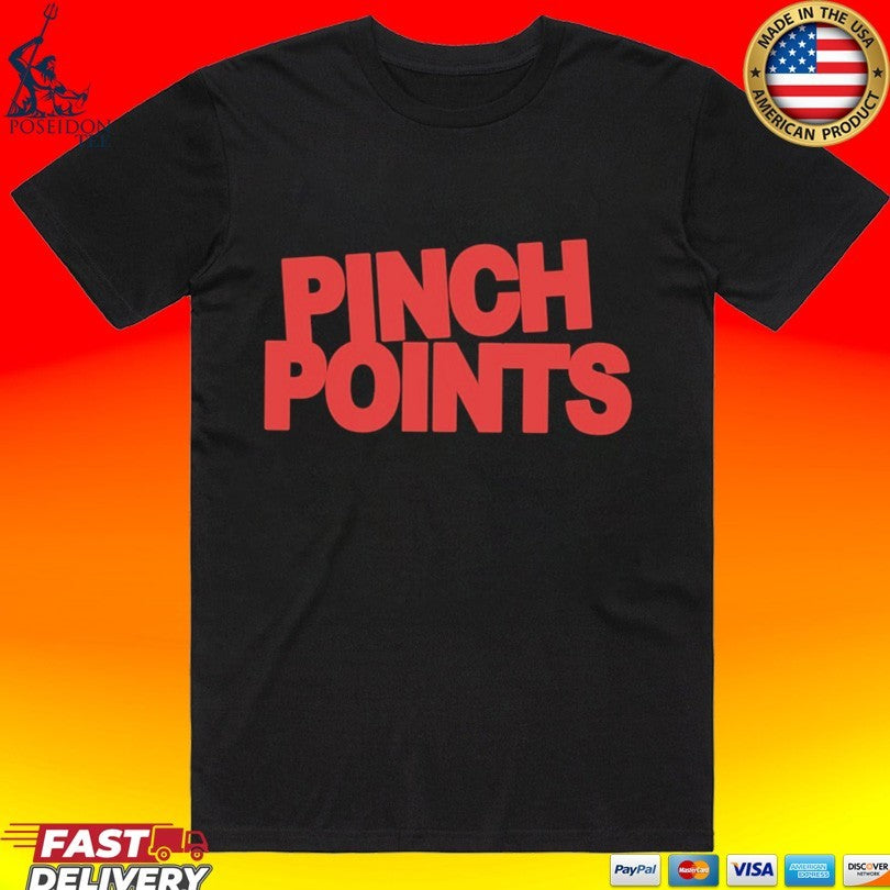 Pinch Points New Red Logo T-shirt