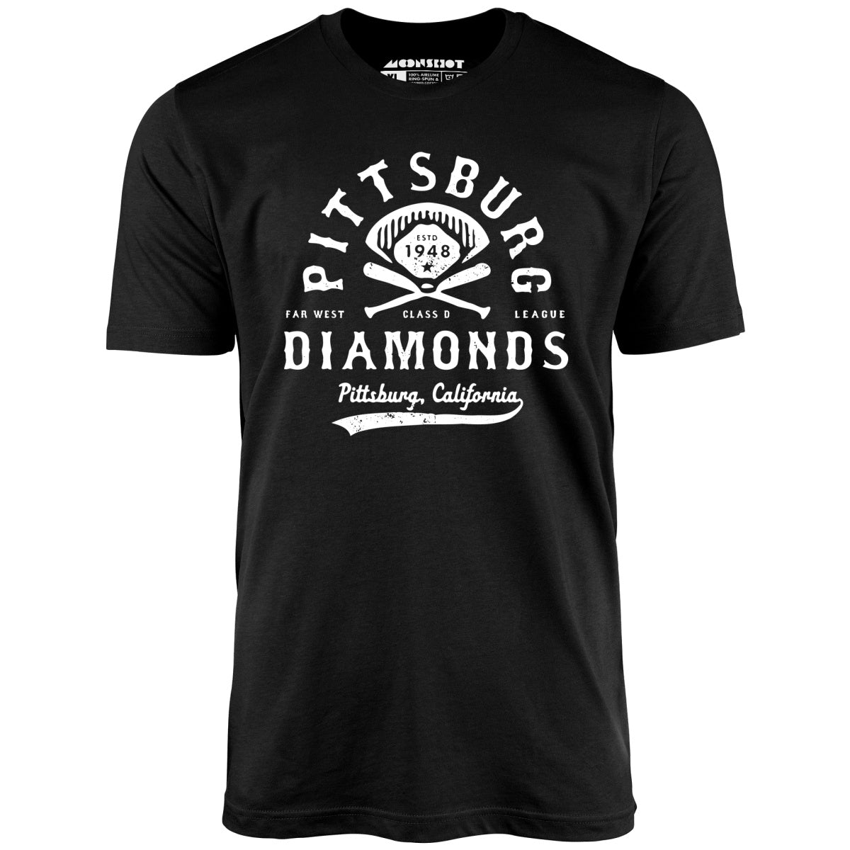 Pittsburg Diamonds - California - Vintage Defunct Baseball Teams - Unisex T-Shirt