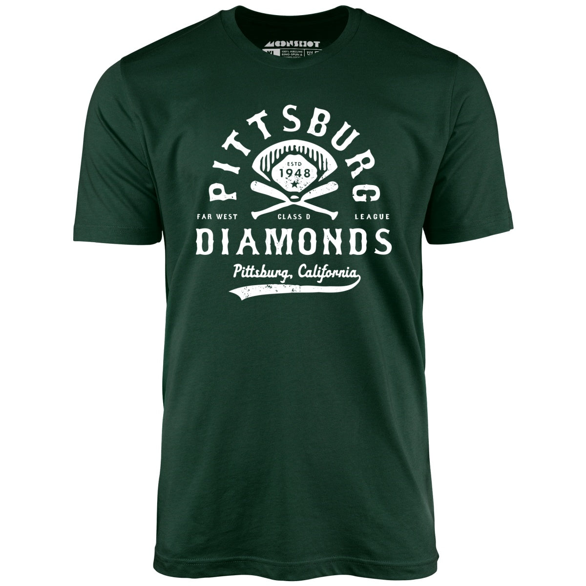 Pittsburg Diamonds - California - Vintage Defunct Baseball Teams - Unisex T-Shirt