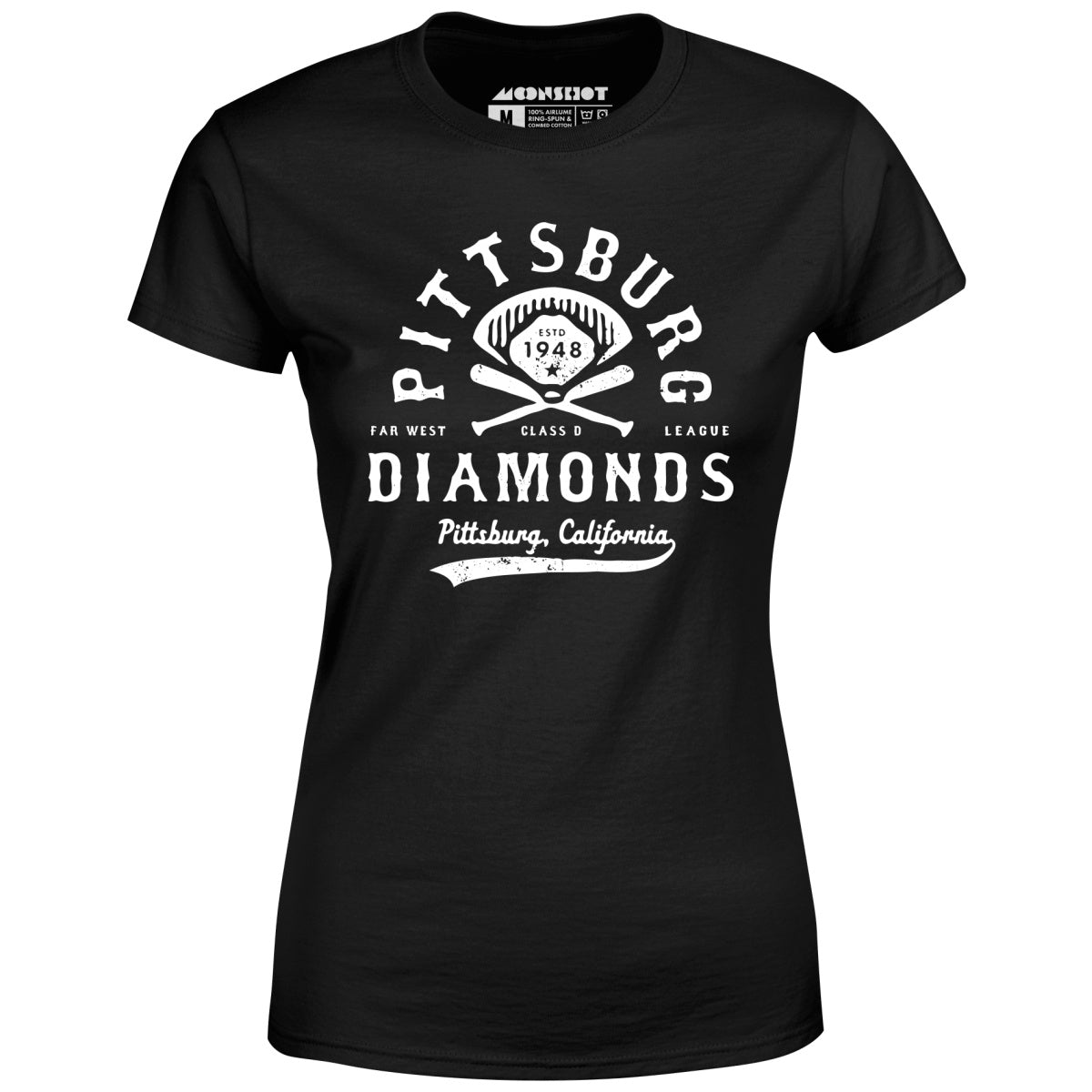 Pittsburg Diamonds - California - Vintage Defunct Baseball Teams - Women's T-Shirt