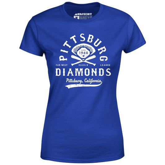 Pittsburg Diamonds - California - Vintage Defunct Baseball Teams - Women's T-Shirt