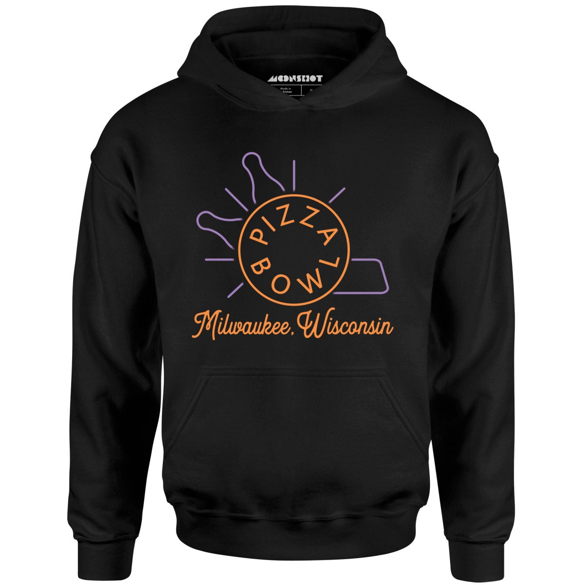 Pizza Bowl Milwaukee Wisconsin - Unisex Hoodie