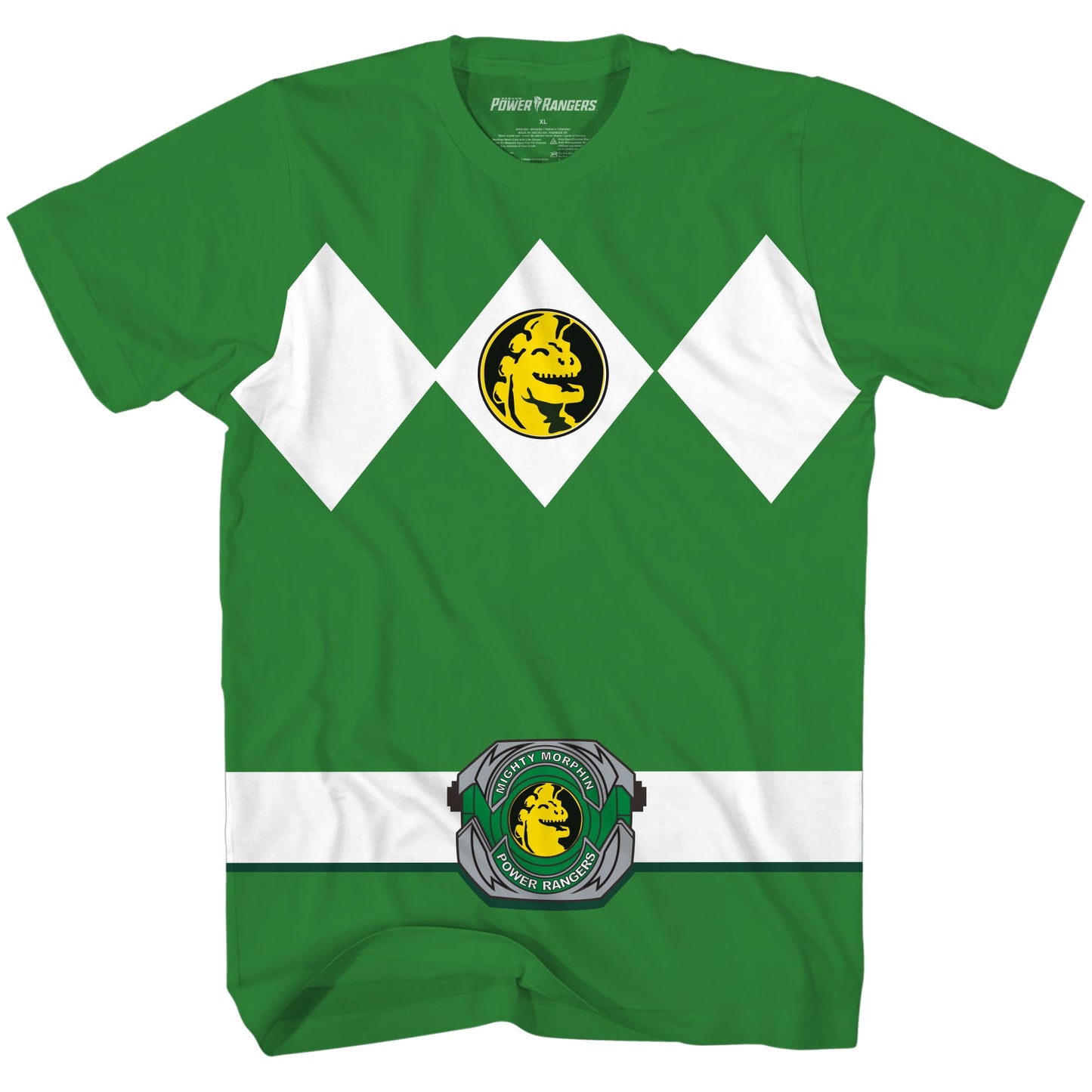 Power Rangers Green Ranger Costume Adult T Shirt - clothing by TeeHivey.com
