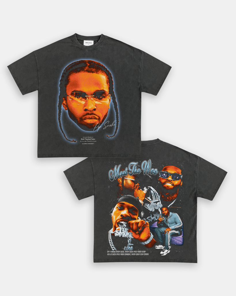POP SMOKE TEE - [DS] - clothing by TeeHivey.com (Image 2)