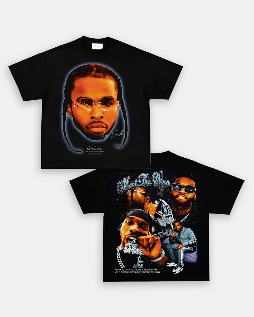 POP SMOKE TEE - [DS] - clothing by TeeHivey.com (Image 1)