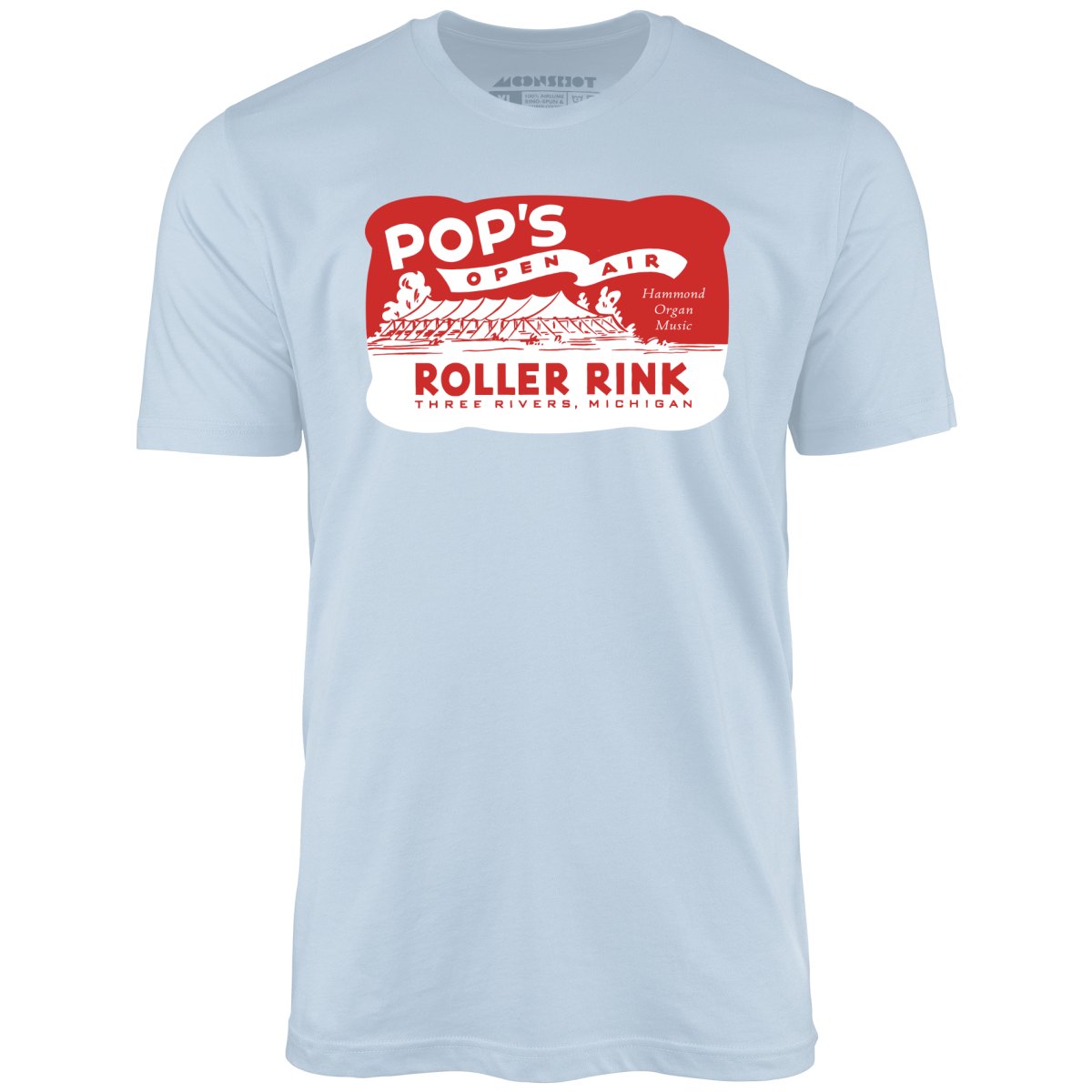 Pop's - Three Rivers, MI - Vintage Roller Rink - Unisex T-Shirt