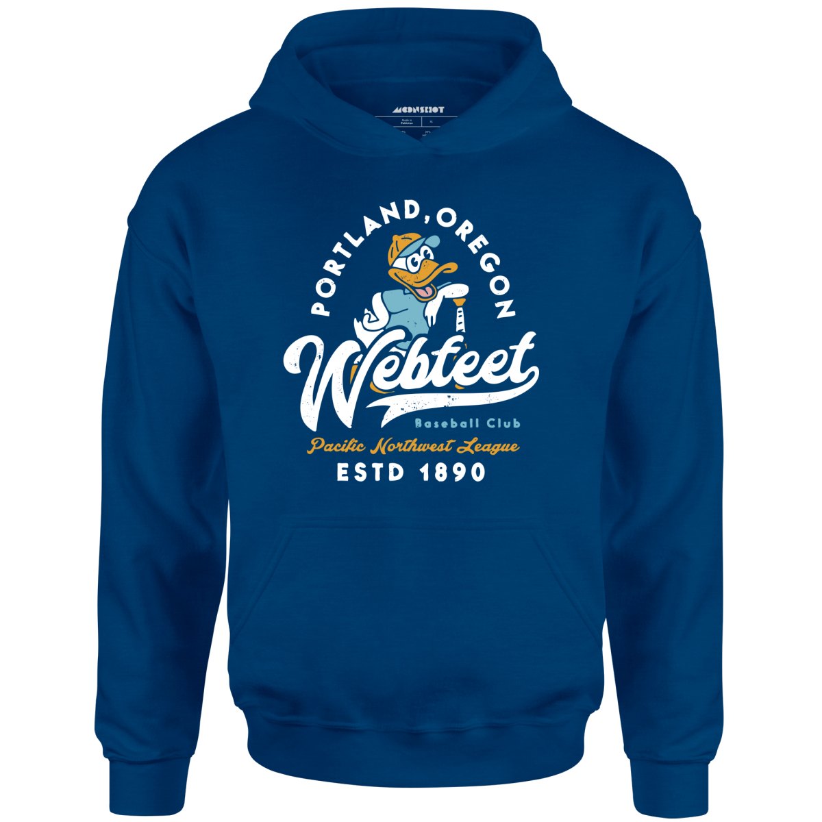 Portland Webfeet - Oregon - Vintage Defunct Baseball Teams - Unisex Hoodie