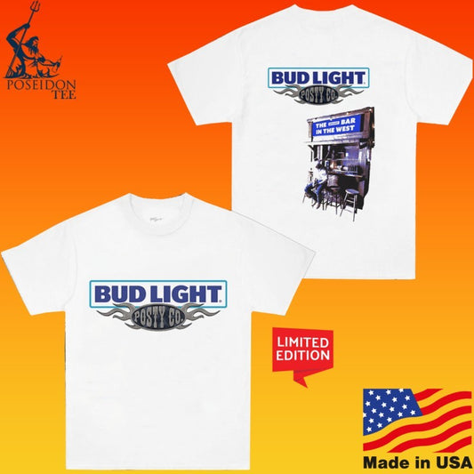 Post Malone Posty Co X Bud Light T-shirt