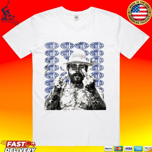 Post Malone Postyco Middle Finger T-shirt