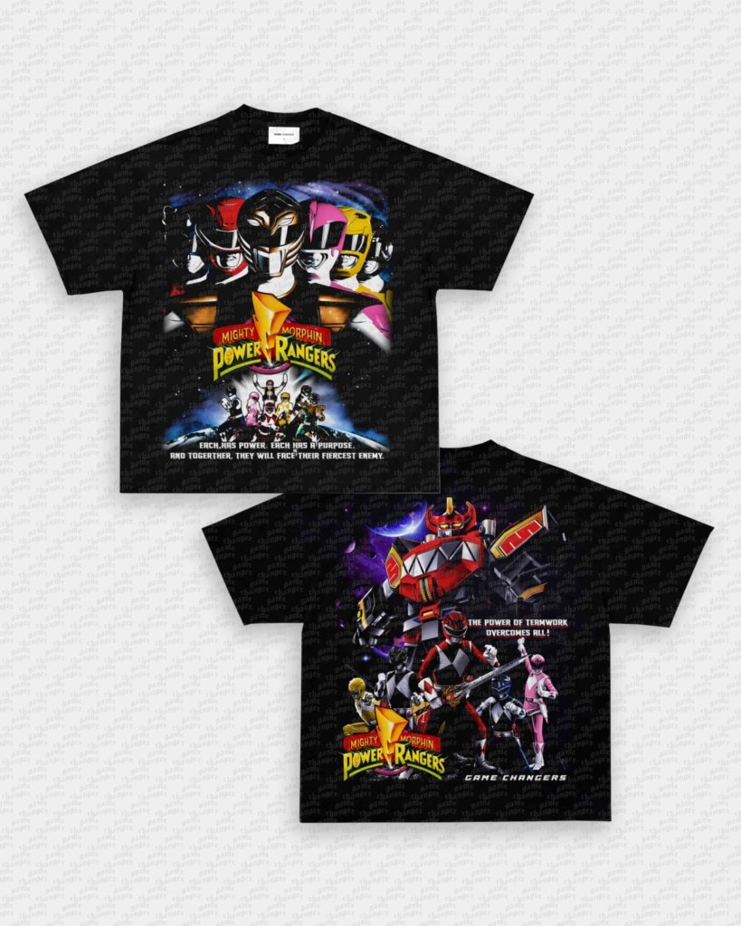POWER RANGERS TEE - [DS]