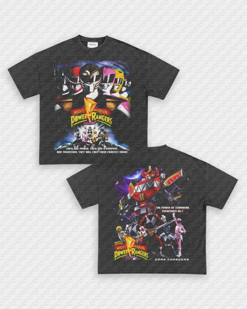 POWER RANGERS TEE - [DS]