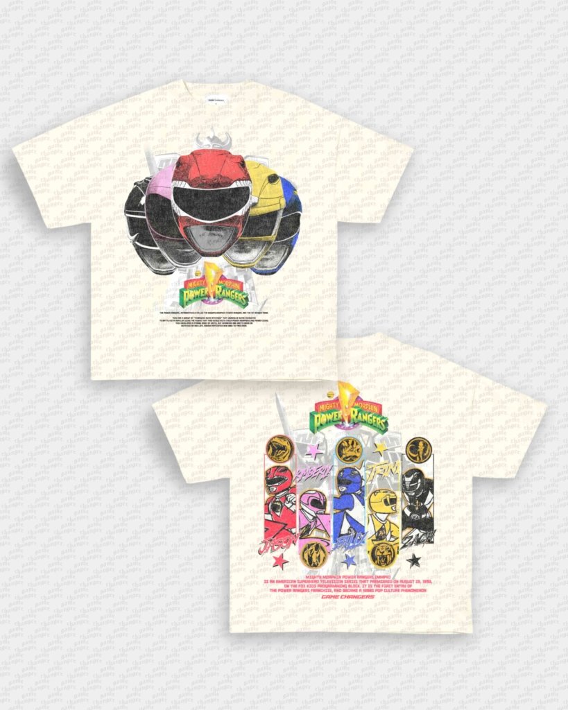 POWER RANGERS V2 TEE - [DS]