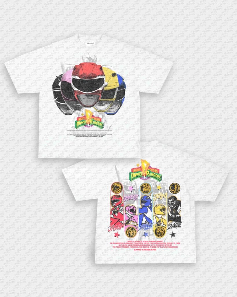 POWER RANGERS V2 TEE - [DS]