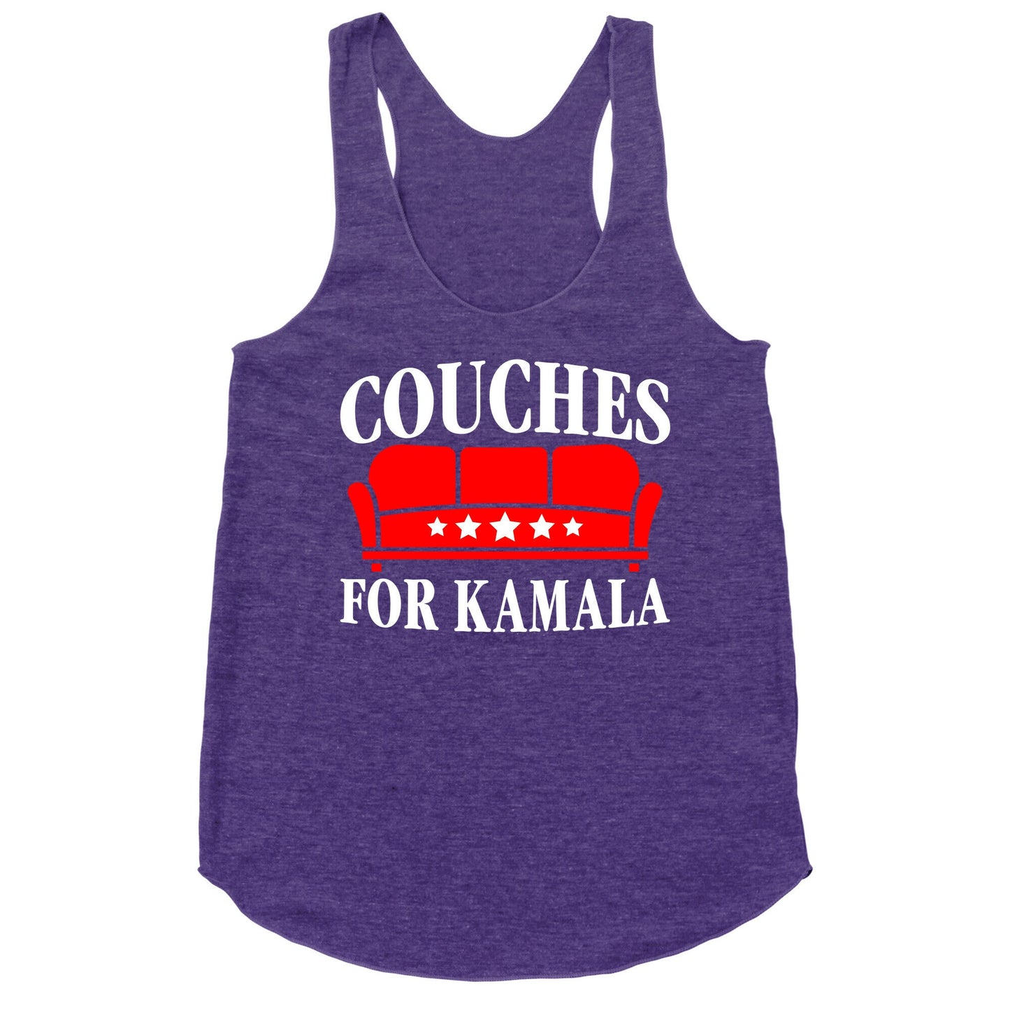 Couches For Kamala Racerback Tank