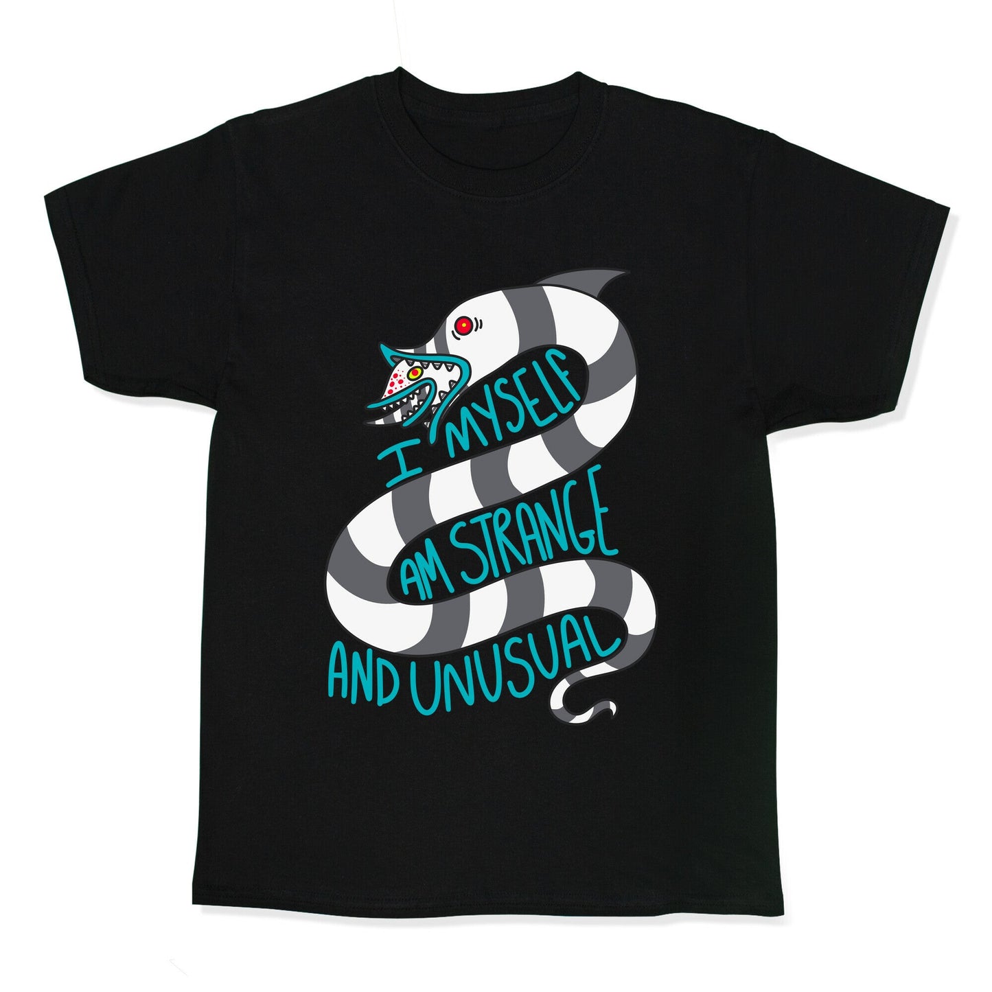 I Myself Am Strange and Unusual  Kids Tee