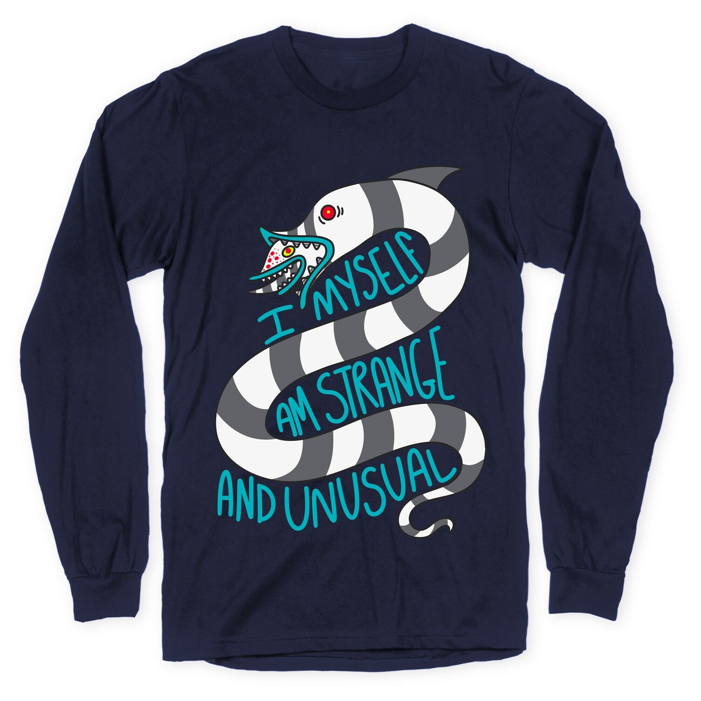 I Myself Am Strange and Unusual  Longsleeve Tee