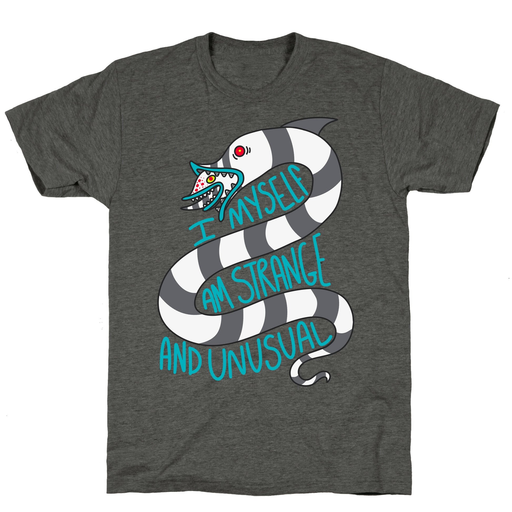 I Myself Am Strange and Unusual  Unisex Triblend Tee