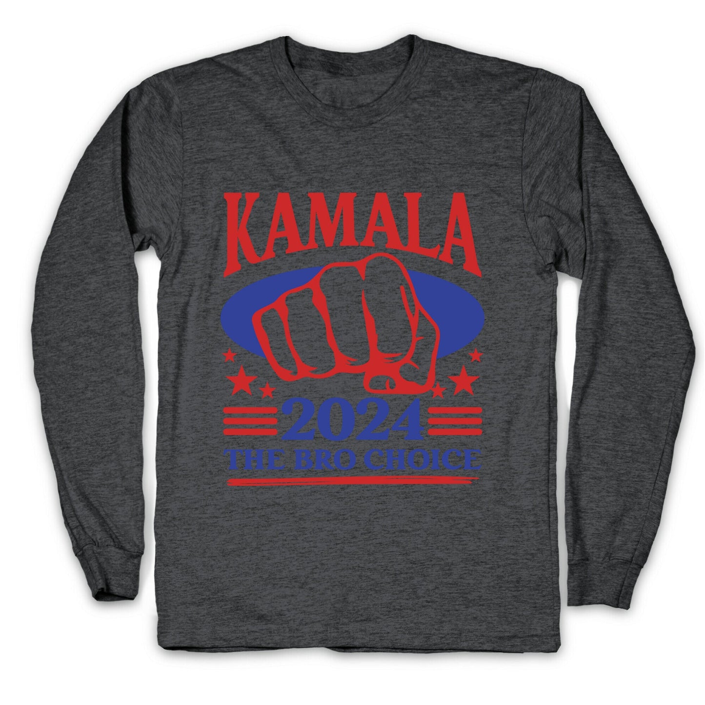 White Dudes for Kamala Longsleeve Tee