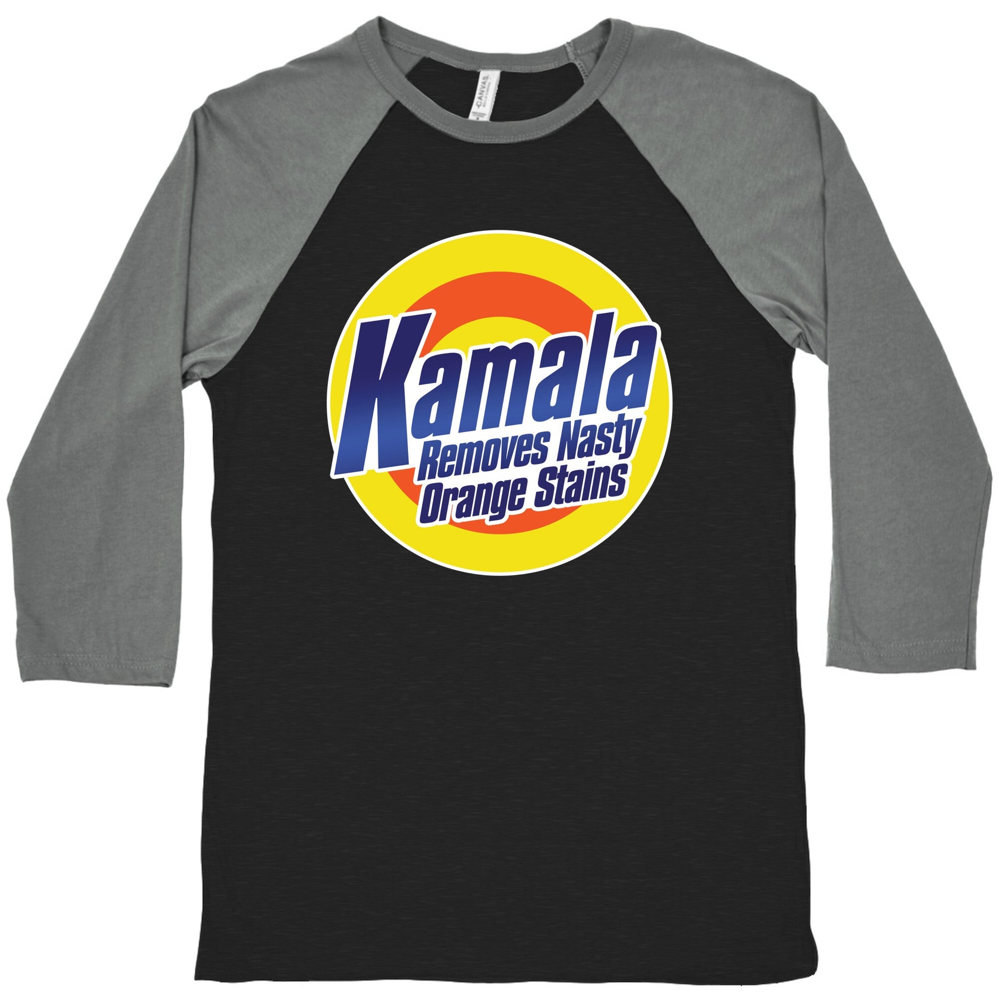 Kamala Removes Nasty Orange Stains Baseball Tee