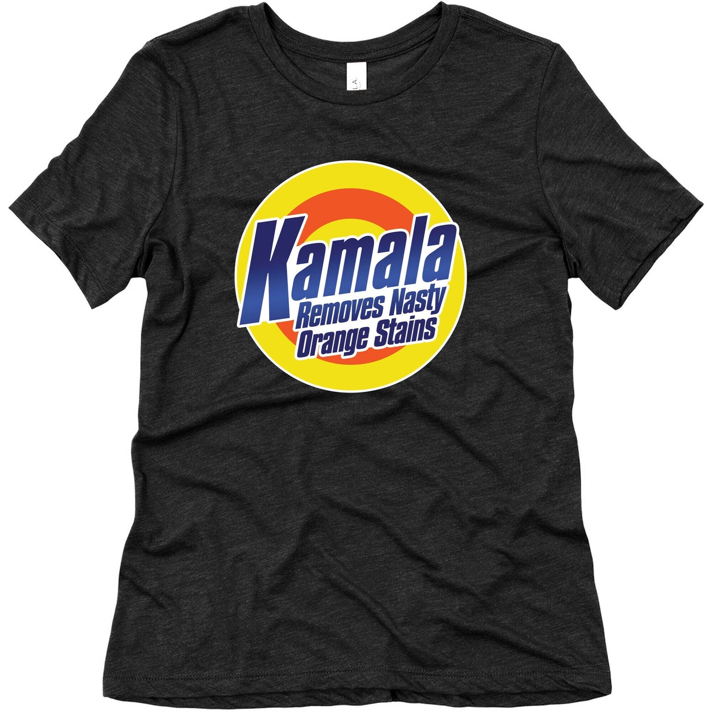 Kamala Removes Nasty Orange Stains Womens Triblend Tee