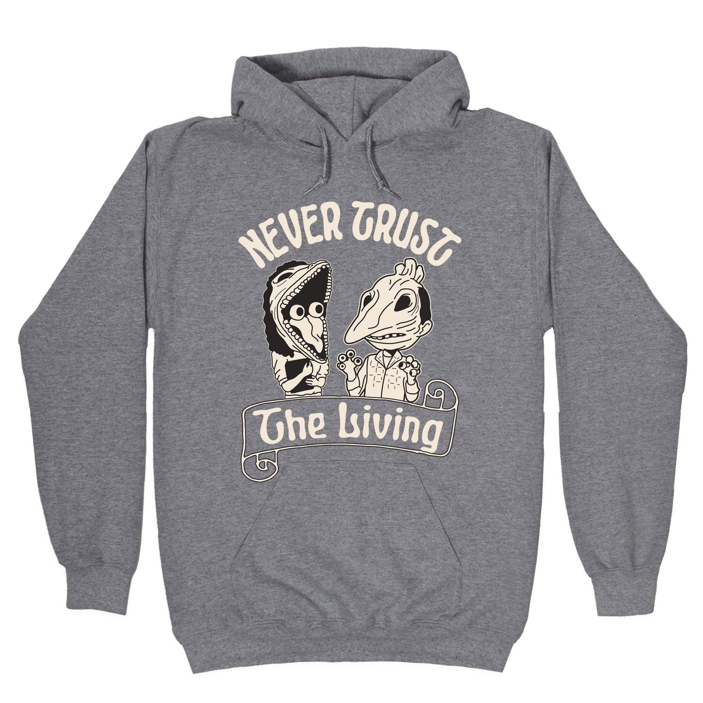 Beetlejuice Never Trust The Living Hoodie