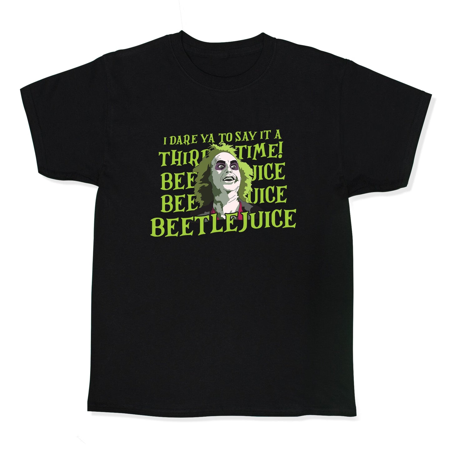 Beetlejuice I Dare Ya Kids Tee