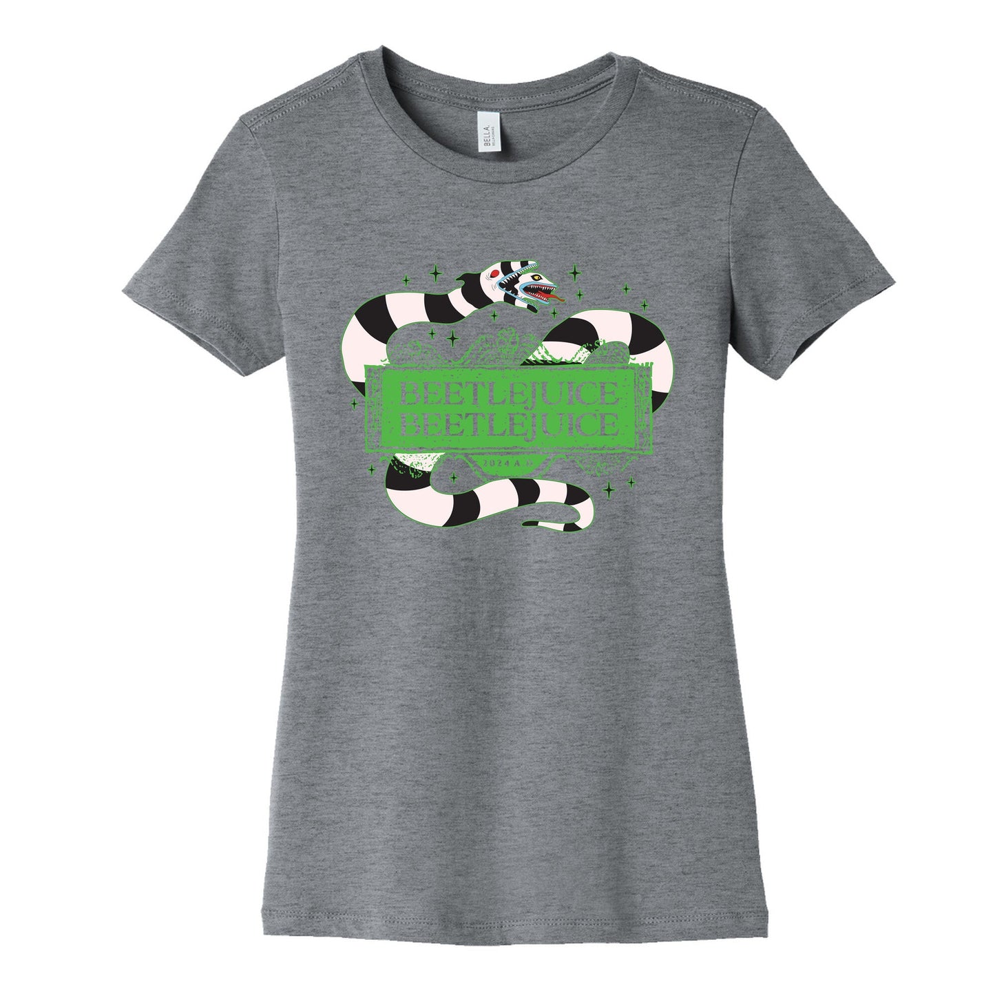 Beetlejuice Beetlejuice 2024 AD Womens Cotton Tee