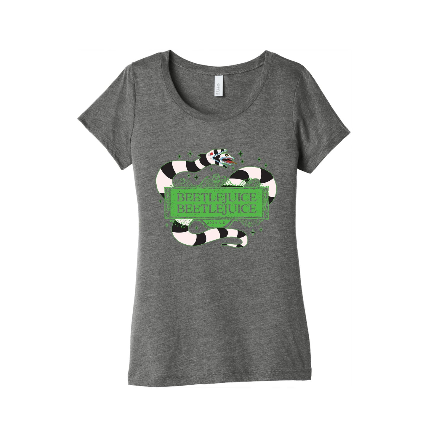 Beetlejuice Beetlejuice 2024 AD Womens Triblend Tee