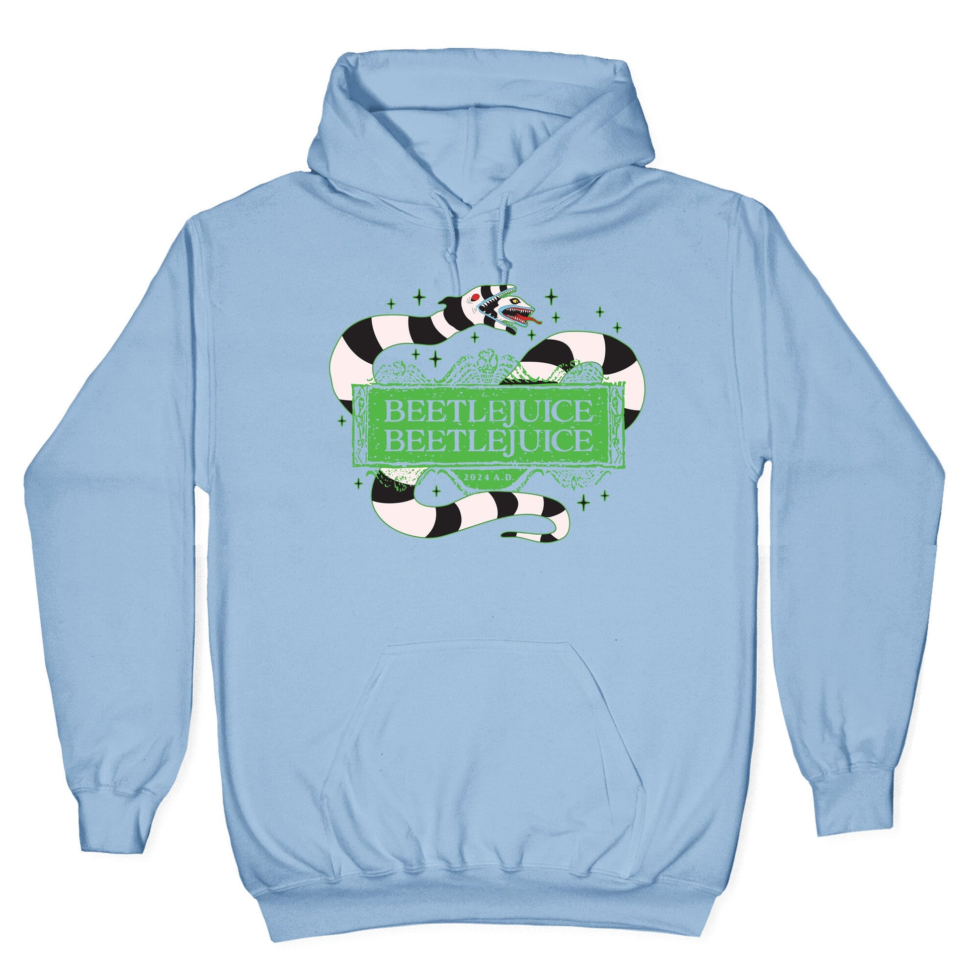 Beetlejuice Beetlejuice 2024 AD Hoodie