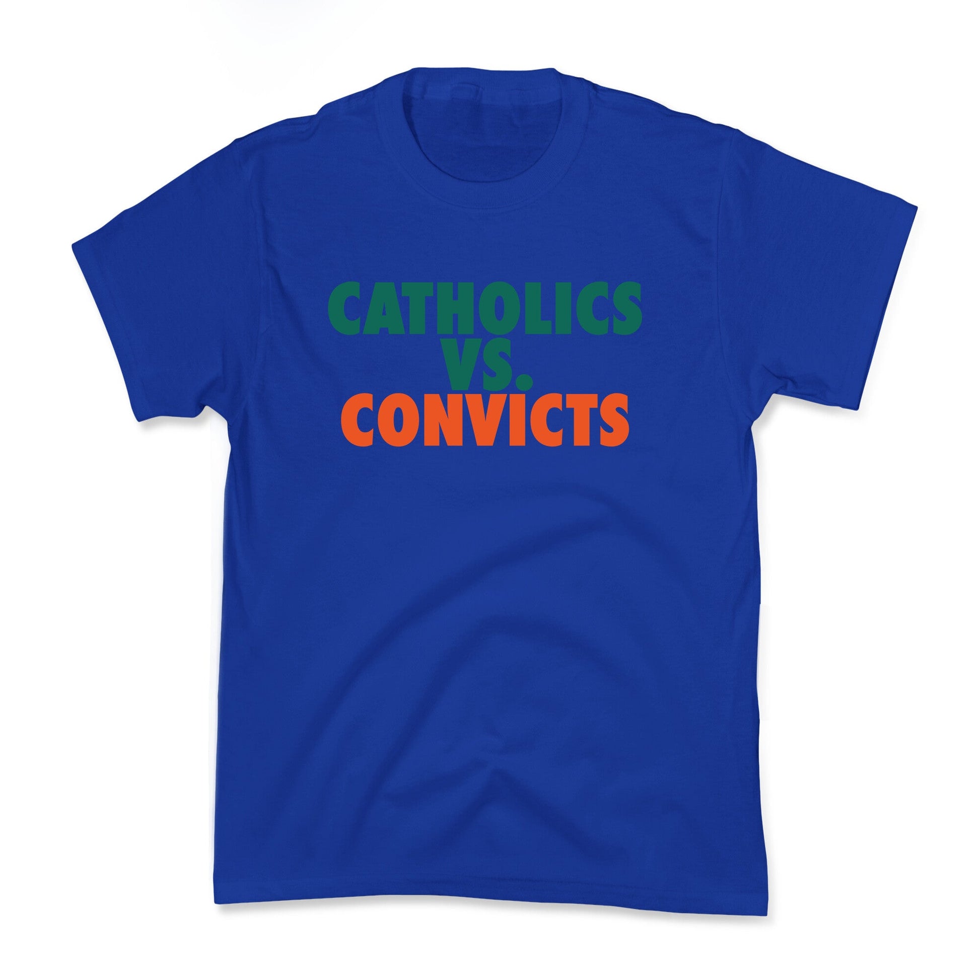 Catholics vs. Convicts Kids Tee
