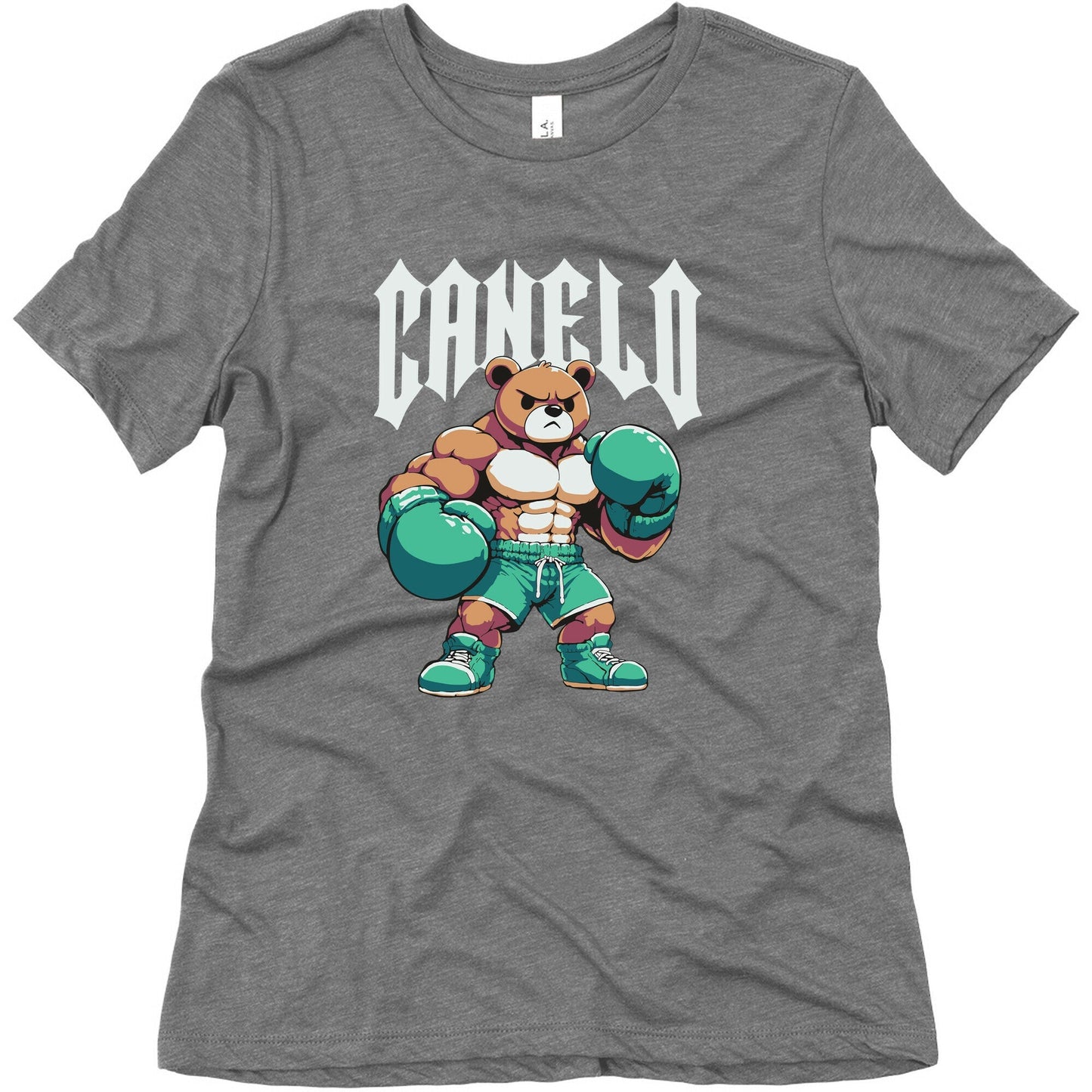 Canelo Teddy Bear Womens Triblend Tee