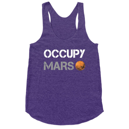 Occupy Mars Racerback Tank