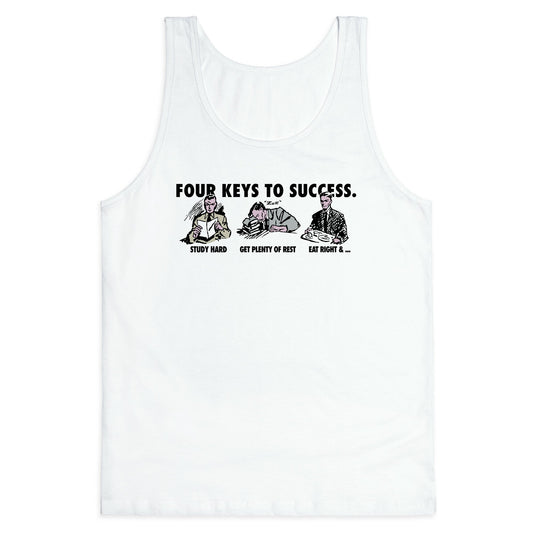 Four Keys to Success Tank Top