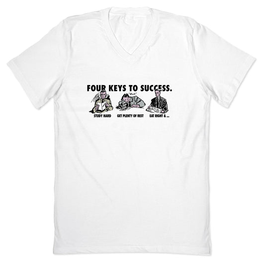 Four Keys to Success V-Neck