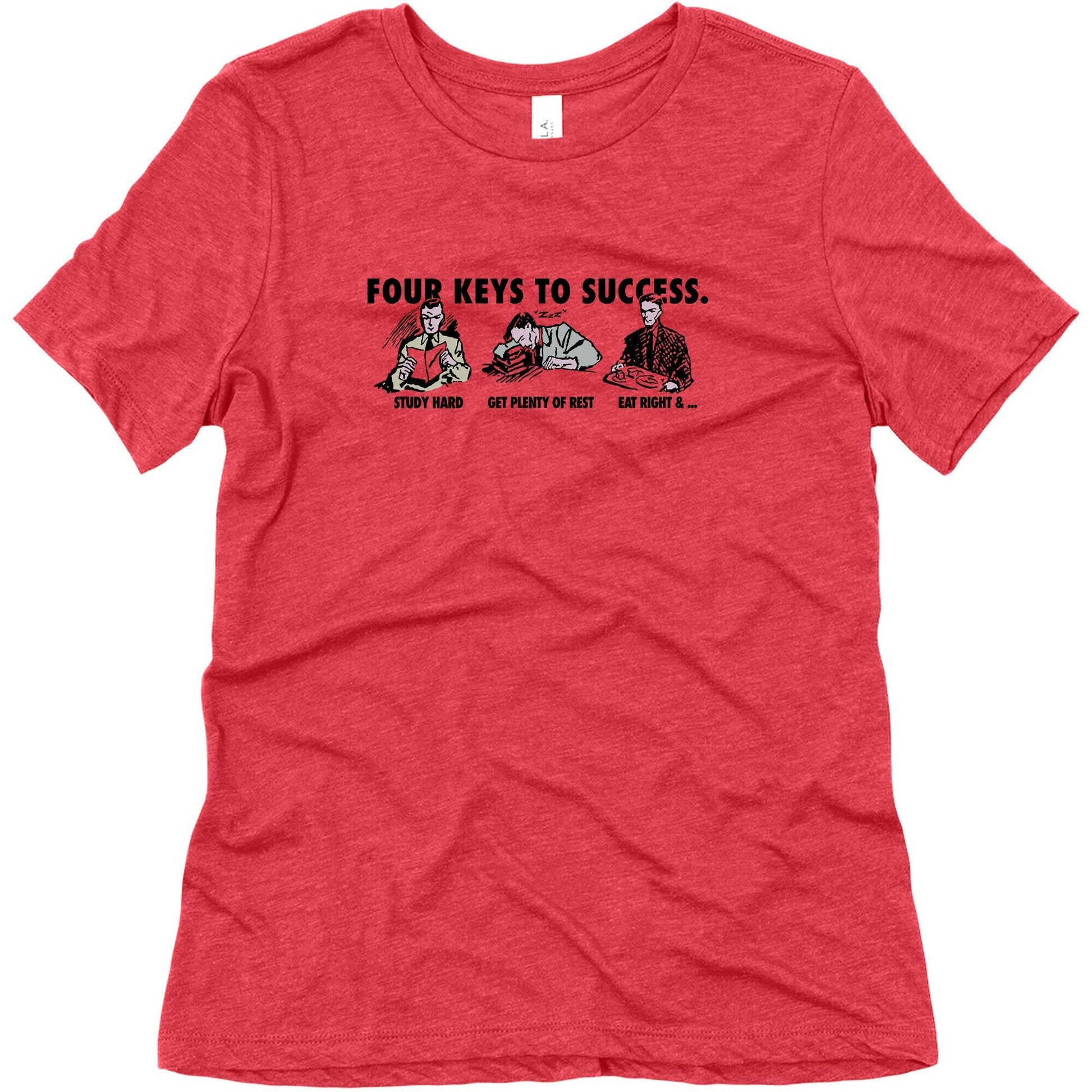 Four Keys to Success Womens Triblend Tee