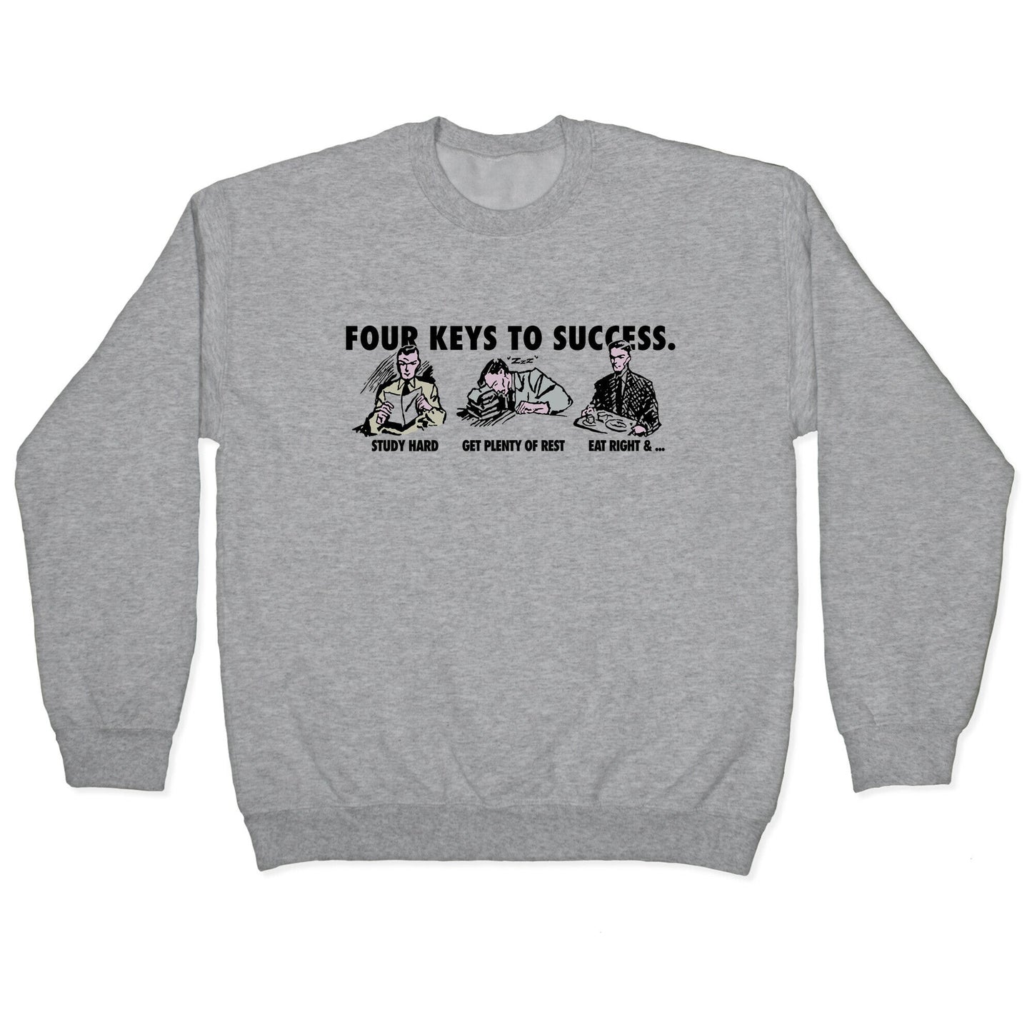 Four Keys to Success Crewneck Sweatshirt