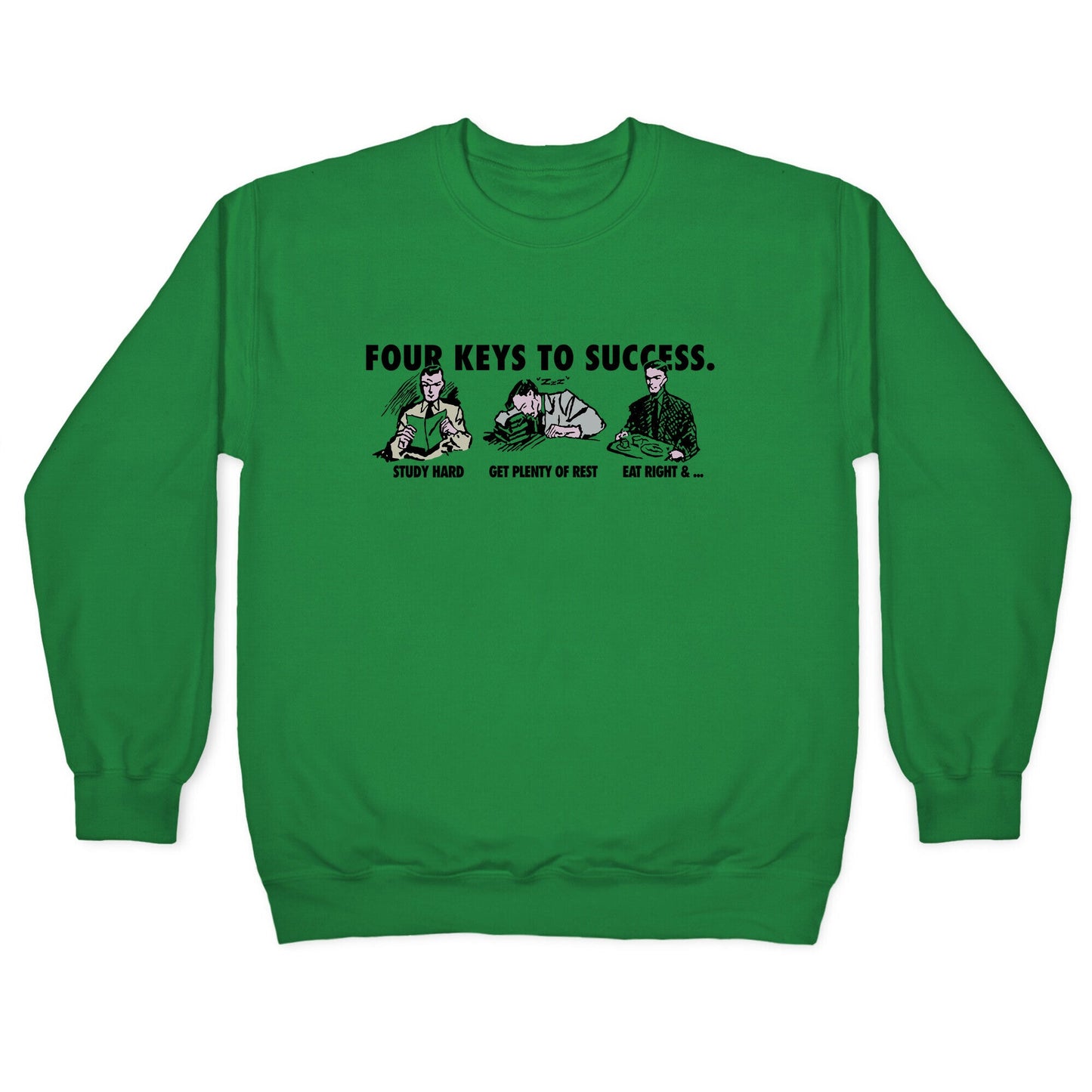 Four Keys to Success Crewneck Sweatshirt