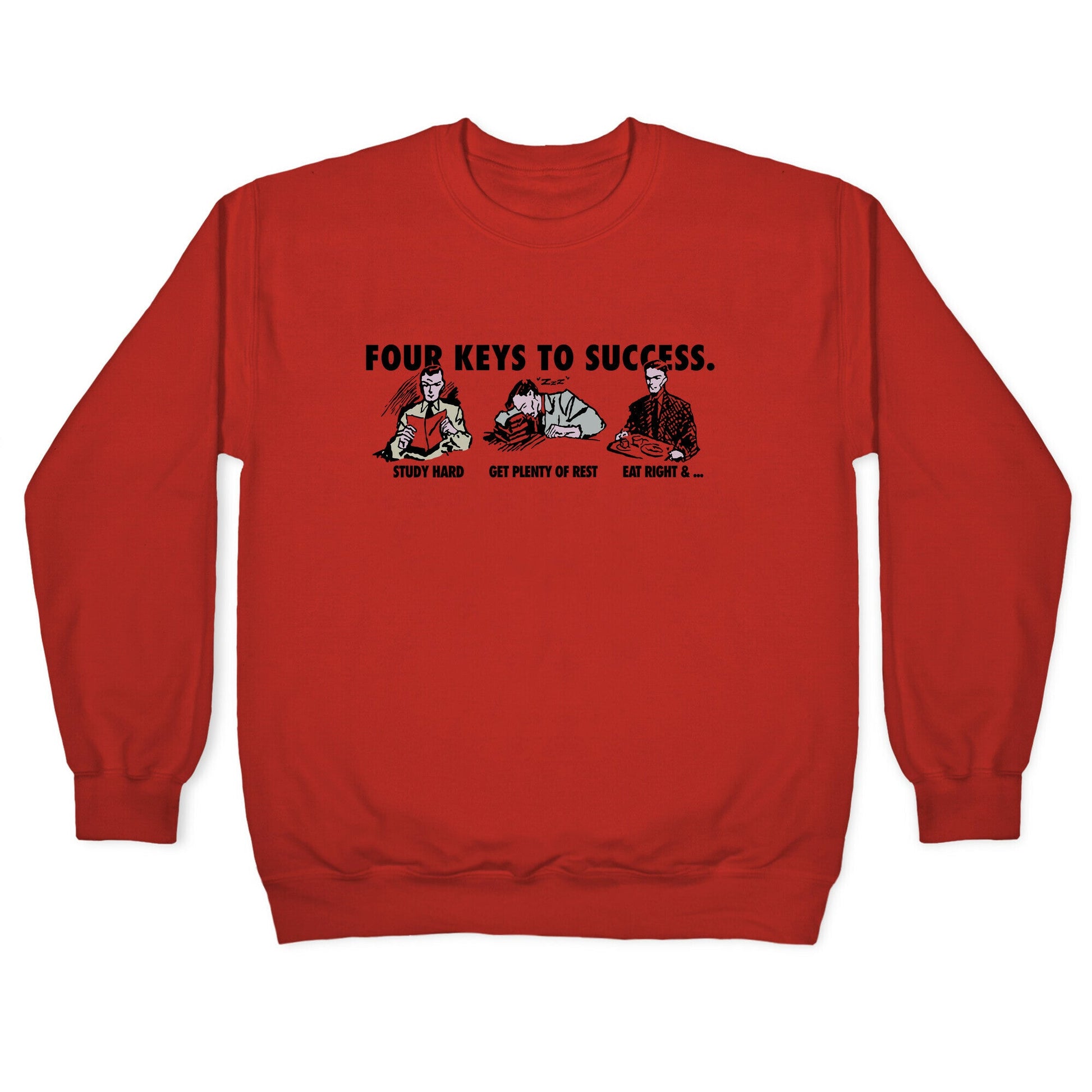 Four Keys to Success Crewneck Sweatshirt