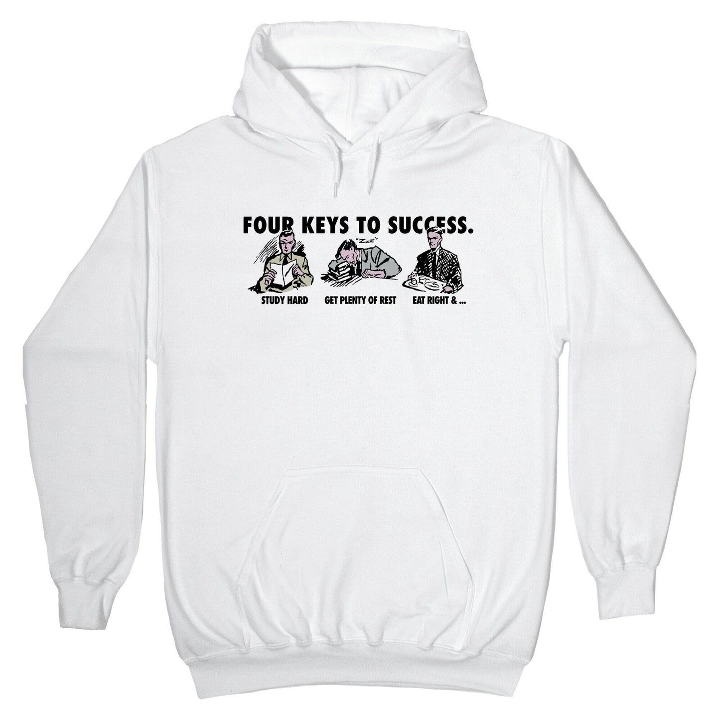 Four Keys to Success Hoodie