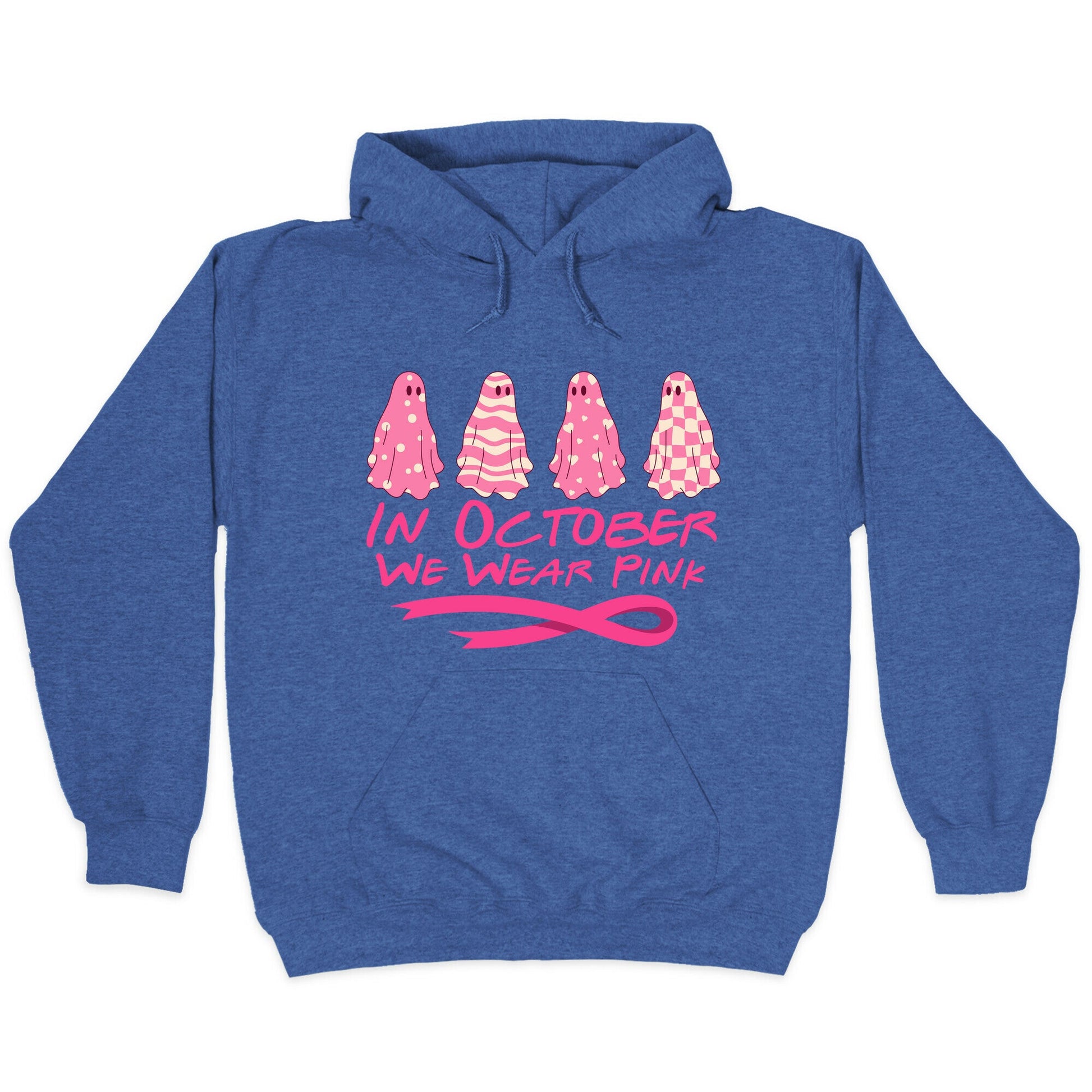 Ghost October Breast Cancer Awareness Hoodie