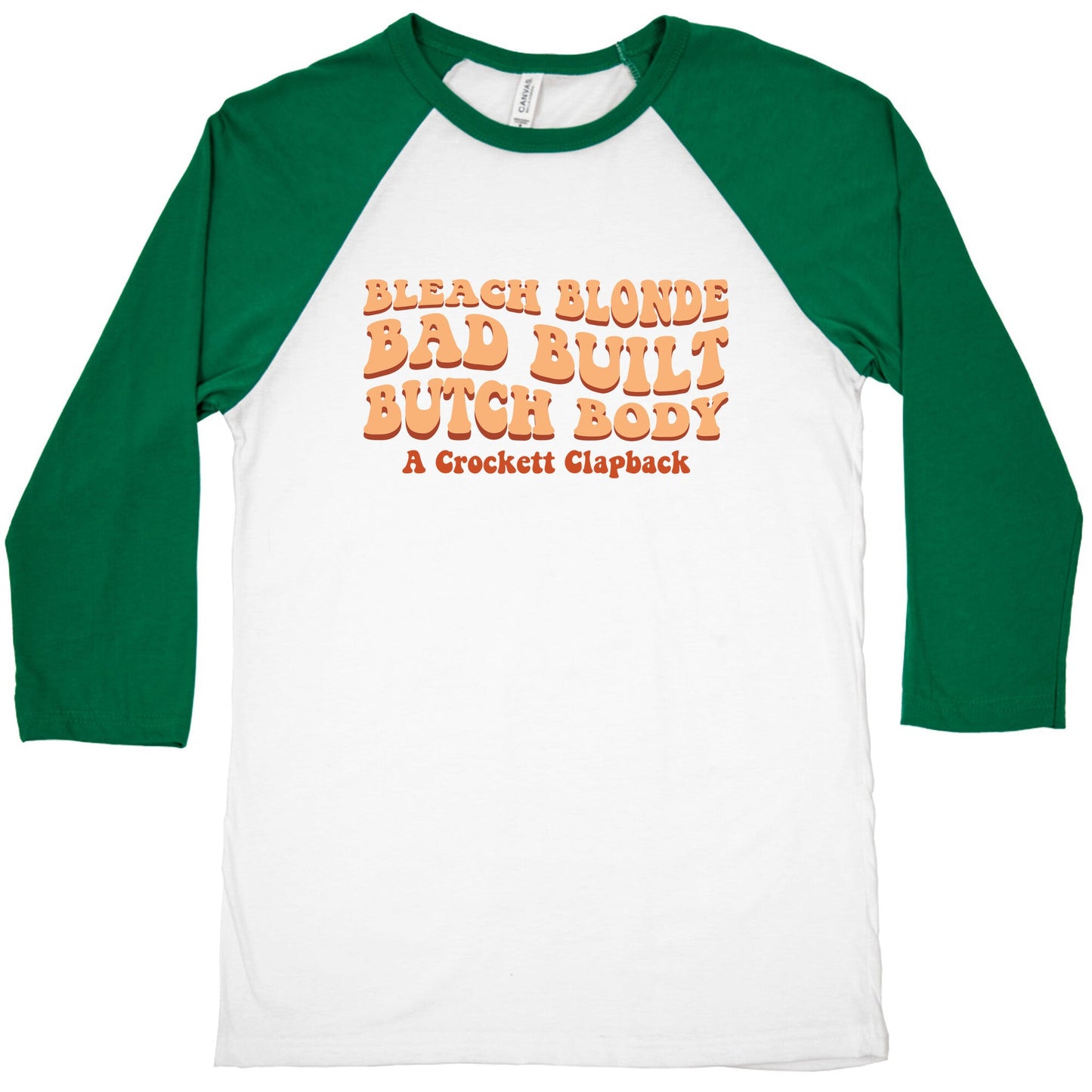 Jasmine Crockett Clapback Baseball Tee
