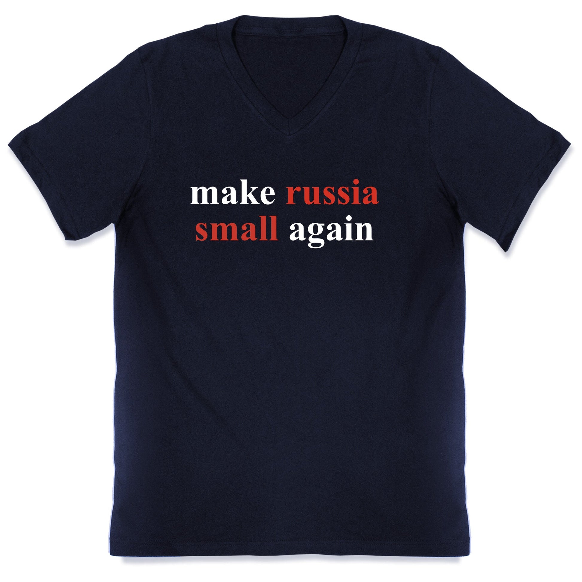 Make Russia Small Again V-Neck