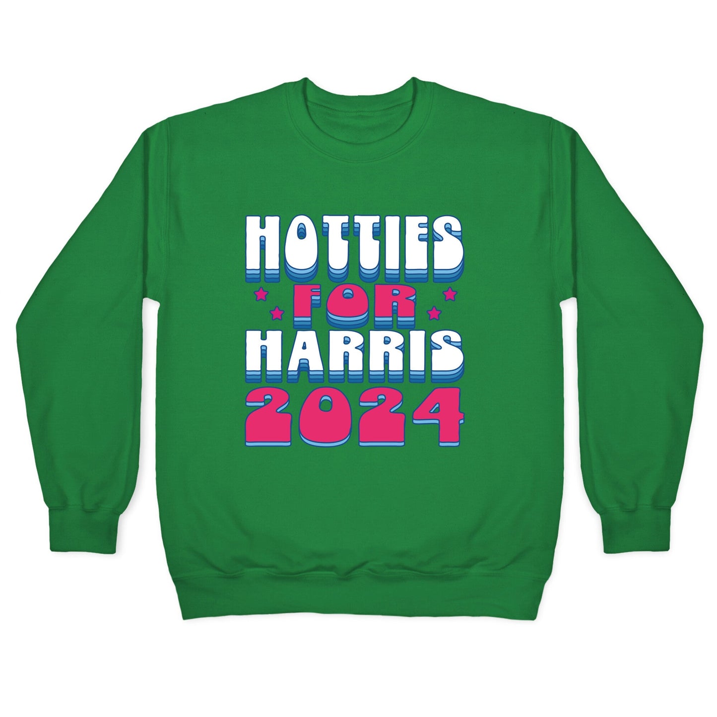Hotties for Kamala Harris Crewneck Sweatshirt