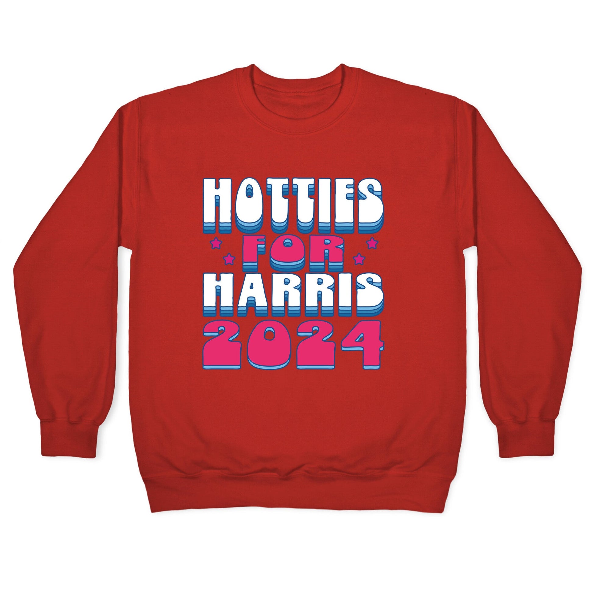 Hotties for Kamala Harris Crewneck Sweatshirt